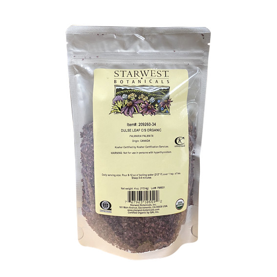 Tảo dulse hữu cơ Starwest botanical 113,4g - Gói