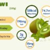 Kiwi có rất nhiều những dưỡng chất tốt cho cơ thể bé