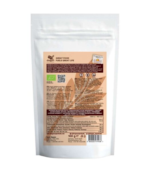 Men dinh dưỡng hữu cơ Dragon Superfood 100g