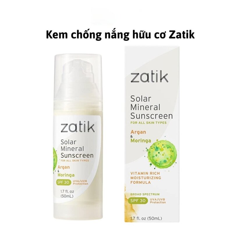 review kem chống nắng Zatik
